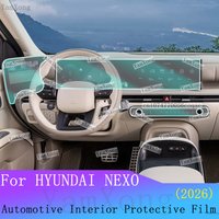 For HYUNDAI NEXO interior Film Kit LED Navigation screen Transparent Anti-scratch Sticker Center Console Panel Protection Film
