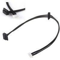 Cable for Acer AXC Motherboard SATA Hard Drive Power Supply Cable 1 to 2 Small 6Pin to SATA Cord OD 2.1mm 18AWG Pure Copper Line