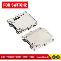 Original Second Hand Game Card Slot Socket Card Slot Replacement for NS Switch 2 Game Console Accessories