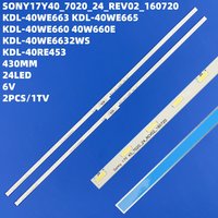 LED backlight strips 24LED For KDL-40WE663 KDL-40WE660 KDL-40WE665 KDL-40RE453 LSY400HN02 17Y 40_7020_24 4-596-425