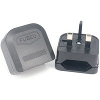 European Euro EU 2 Pin to UK British 3 Pin Plug Power Socket With 5A Fuse Travel KR Plug Adapter Converter AC Power Cord Outlet