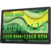 Paitanry 10.95" IPS Android 15 Tablet 12GB RAM+128GB ROM 1TB Expand Unisoc T606 8000mAh WiFi6 2.4G+5G Dual Band Gaming Tablet PC