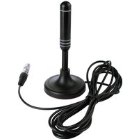 HDTV Antenna 300cm Coax Cable Digital TV Antenna DVB-T DVB-T2 DAB Indoor Outdoor Digital HD Freeview Aerial Plug and Play