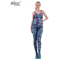 My Hero Academia Ashido Mina Cosplay Costumes for Women Girls 3D Printed Spandex Zentai Pinky Halloween Costume Bodysuit