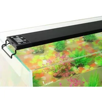 24/7 Aquarium Full Spectrum Lighting LED Light Fish Tank Decoration Plant Growth Dimmer Lamp 100V-240V IP68 Waterproof 75-90cm