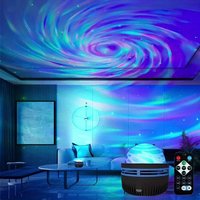 Galaxy Projector RGB Star Projector USB Powered Remote Control Night Light Lamp for Birthday Gifts Holiday Party Room Decoration