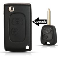 jingyuqin Upgrade Modified Remote Key Shell Case For Citroen Elysee Saxo Xsara Picasso Berlingo Peugeot Boxer Expert Partner