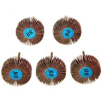 Flap Wheels For Rotary Tool Die Grinder Sanding Disc Set 3.17mm Shank Shutter Polishing Deburring Wheel For Dremel Rotary Tools