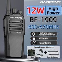 BaoFeng BF 1909 12W High Power Walkie Talkie Long Range Two Way Radio Type C Charging Transmitter Upgrade BF 888S UV 5R UV 82