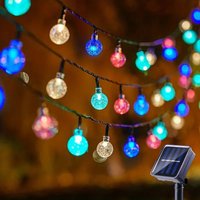 Solar LED Bubble Ball Fairy Lights - 8 Modes, Waterproof, for Parties/Weddings/Halloween/Xmas Tree - Yard, Garden,Bedroom Decor