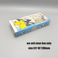 Transparent storage case PET box for DS NDS Learn with Pokemon: Typing Adventure display protection box
