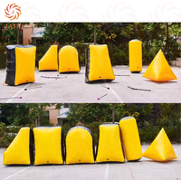 Real CS Attack and Defense PVC Air Inflatable Paintball Bunker Archery Tag Shooting Game For Outdoor Party Games Exercise