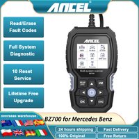 ANCEL BZ700 OBDII Dignostic Scanner All System Scan Tool 10 Reset Car Diagnostic Tool for Mercedes Benz Sprinter Smart