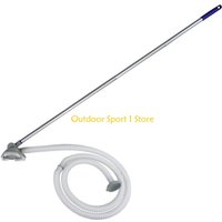 A0KA Efficient Pool Vacuum Cleaner with Adjustable Hose And Telescopic Rod For Ground Above Swimming Pools Hot Tubs