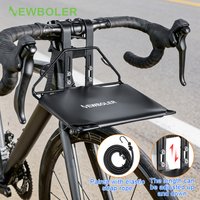 NEWBOLER Bicycle Front Rack Carrier Panniers Bag Luggage Shelf Bracket Trunk MTB Bike Cycling Rack 5kg Load Capacity