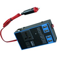 Car Power Inverter 12V 24V to 110V 220V 1500W Multifunctional Truck Home Outlet Power Converter Smart Car Power Inverter