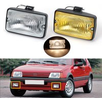 Feux de brouillard avant pour voiture, feux de jour, feux de route pour Peugeot 205 GTI CTI 106 306 Mi16 H3 Spotlamp Spotlight