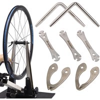 AliExpress heppe HEPPE Bike Spoke Tension Adjustment Tool Stainless Steel Spoke Nipple Wrench Bladed Spoke Holder Bike Wheel Spoke Weaving Tool
