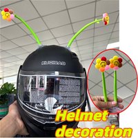 AliExpress NONE Motorcycle helmet decoration small flower sunflower sunflower decoration ebike off-road helmet creative interesting accessories
