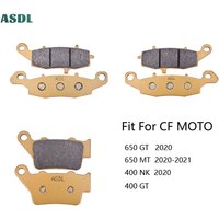 Motorcycle Front And Rear Ceramic Brake Pads for CF MOTO 650 GT 2020 650 MT 20-21 400 NK 2020 400 GT Motorcycle Equipments Parts