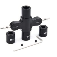 RC M3 M5 Quad Wrench with Built-in One Way Bearing Tool 1.5mm 2mm Screwdriver Release Propeller Motor for RC FPV Racing Drone