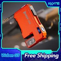 Wuben G5 Orange Limited Edition Rechargeable Edc Flashlight 400lumens Mini Flashlight With Rgb Portable Pocket Flashlights