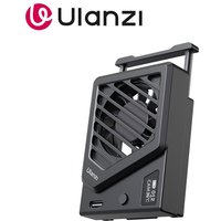 Ulanzi CA25 Camera Cooling Fan 2-Speed Adjustable Real-Time Temperature Monitor For Long-Time Video Recording Sony Canon FUIFLM