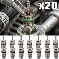 20/10pcs Universal Car Air Conditioning R134 Valve Core Auto AC System High Pressure Valve Stem Core Automobile Accessories Kits