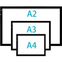 2022 A2/A3/A4 Drawing tablet Digital Graphic Tablet LED Diamond Painting Light Pad Board Portable Board for X-ray film viewer