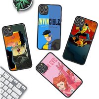 Cartoon I-InvincibleS Phone Case For IPhone 14 11 12 13 Mini Pro Max 8 7 Plus X XR XS MAX Translucent Matte Cover