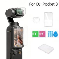 Tempered Glass Screen Protector for DJI Osmo Pocket 3 Scratch-resistant HD Screen Protector for DJI Osmo Pocker 3 Accessories