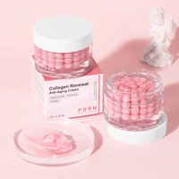 Pink Collagen Capsule Cream Suitable for All Type Skins Moisturizing Firming Night Skin Care Facial Cream