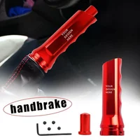 RACING Universal Auto Car Aluminum Hand Brake Sleeve Handbrake Handle Hand Protector Cover