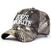Unisex GOD'S FAVORITE Letter Embroidery Baseball Caps Spring Autumn Outdoor Sunscreen Hat Adjustable Casual Trucker Hats