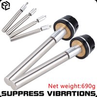13-19mm Universal Motorcycle Handlebar Weights - Internal Bar End Weights for Vibration Damping & Balance Relieve Palm Numbness