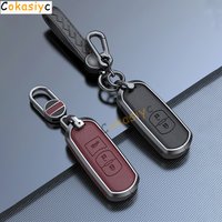 Zinc Alloy Cowhide Car Key Case Cover Fob For Mazda 2 3 5 6 BL BM GJ Atenza Axela Demio CX-3 CX3 CX-5 CX5 CX7 CX-9 CX8 Keyless