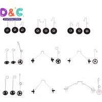 1Set RC Foam Hand Throwing Glider Landing Gear Kit With Wheel Airplane Accessories For Cessna J-11 J-20 SU27 SU57 Z51 F22 SU35