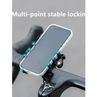 AliExpress OFFBONDAGEPhone Holder Motorcycle Electric Bicycle Smartphone CNC Aluminum Alloy Bracket Five Claws Mechanical Bike Phone Holder