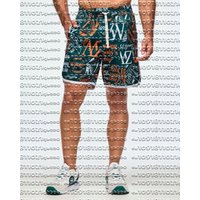 Summer Hot Selling ZW New Sports Printed Street Shorts for Adults and Children Fashionable and Comfortable Shorts for Leisure