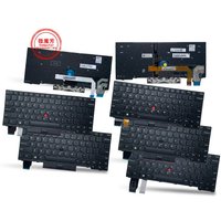 Nouveau clavier américain pour ordinateur portable Lenovo Thinkpad IBM Yoga L13 Gen 2 YOGA X13 Gen 1 X13 Gen2/Gen3, anglais