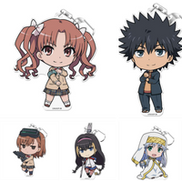 NEW Anime Toaru Majutsu no Index III Acrylic Keychain Model Cosplay Plate Holder Birthday Fans Christmas Desk Decor Plate Gift