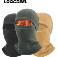 AliExpress NONE LOOGDEEL New Winter Thermal Fleece Warmer Motorcycle Cycling Hood Liner Sports Running Neck Warmer Balaclava Full Face Mask