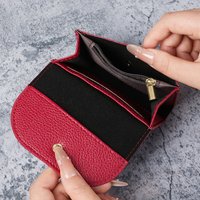 Women Wallets PU Leather Female Purse Mini Hasp Solid Multi-Cards Holder Coin Short Wallets Slim Small Wallet Zipper Hasp
