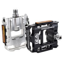 AliExpress CNC Bicycle Pedal Folding Aluminum Alloy MTB Mountain Road Bike Pedal Platform 90 Degree Foldable For Brompton Dahon