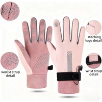 AliExpress Women's Touchscreen Thermal Gloves - Anti-Slip Outdoor Sports Running Gloves Winter Cold Weather Warm Gloves