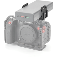 TILTA support de batterie externe universel TA-UPBH-B support à pince à dégagement rapide pour puissances portables 58mm-94mm convient à l'appareil photo reflex numérique 1/4"