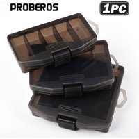 Proberos New Fishing Tackle Box Portable Fishing Accessories Tool Storage Box Fish Hook Lure Fake Bait Boxes Carp Fishing goods
