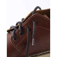 HIBERNI round cotton shoelaces with dark brown thickened shoe lace rope 6mm diameter 100/120/140cm Shoelaces for shoes