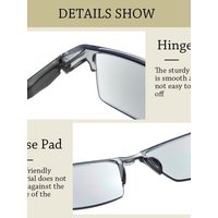 Autofocus Power Anti-Blue Light Reading Glasses Smart Anti Blue Ray Automatic Zoom Eyeglasses Ultralight PC Hyperopia Glasses