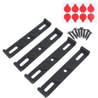 hot Frameless License Plate Mount Weather-Proof Frameless License Plate Frame Car Plate Frame for Front and Rear Car Tags